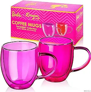 Barbie Coffee Mugs- Set of 2