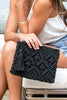 Macrame Woven Womens Crossbody Bag