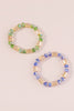 Iridescent Beaded Bracelet Set