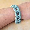 Turquoise Chunky Chain Bracelet