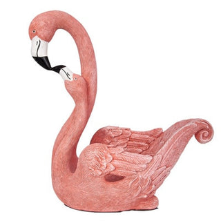 Pink Flamingo Wine Bottle Holder Centerpiece