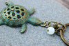 Glow in the Dark Turtle Keychain