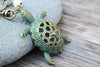 Glow in the Dark Turtle Keychain