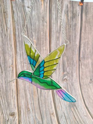 Hummingbird Suncatcher 7 3/4"