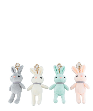 Jumbo Cute Plush Stuffed Bunny Key Chain