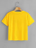 Yellow Graphic Tee