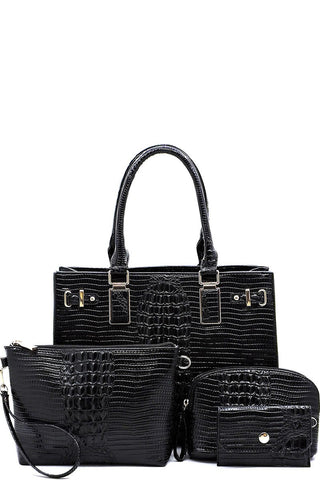 Croc 4-in-1 Boxy Satchel