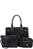 Croc 4-in-1 Boxy Satchel