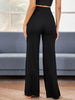 Wide Leg Solid Yoga Pants