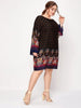 Geo Print Tunic Dress