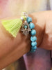 Tassel and Hamsa Bracelet- Hand Made by a local artist