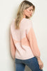 Sweet of the Moment Pink & Peach Sweater