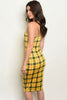 Yellow Checkered Dress