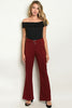 Burgundy Pants