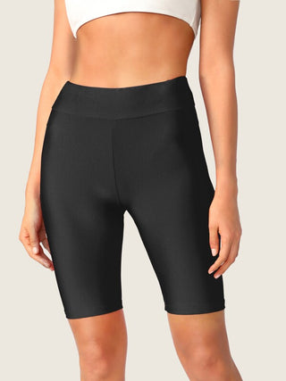 Wide Waistband Cycling Shorts