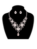 Crystal and Rhinestone Necklace Set