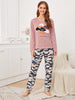 The Cozy as You Can Be Clouds PJ set