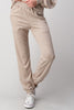 Cream Light Weight Knit Jogger