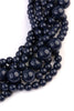 Navy Choker Necklace and Earring Set