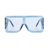 Blue Square Side Arm Sunglasses