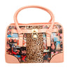 Pink Leopard Michelle Obama Tote