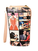 Michelle Magazine Print Wallet Wristlet