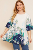 Plus Paisley and Floral Longline Top